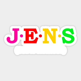 Jens - God Is Gracious. Sticker